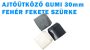 AJTÓÜTKÖZŐ GUMI 30 MM FEHÉR/FEK,/SZÜRKE
