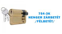 754-3K HENGER ZÁRBETÉT /FÉLBETÉT/