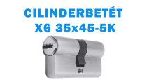 CILINDERBETÉT  X6  35x45-5K