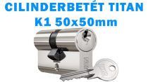CILINDERBETÉT TITAN K1 50x50mm