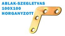 ABLAK-SZEGLETVAS 100X100 HORGANYZOTT