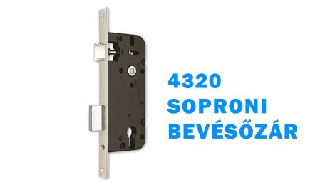 4320 SOPRONI BEVÉSŐ ZÁR 45/90 CILINDERLYUKAS